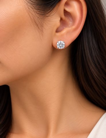 Classic 1 Carat Each Studs